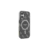 Guess GUHMP16SH4DTEW iPhone 16 6.1 Hardcase IML 4G-achtergrond MagSafe bruin