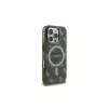 Guess GUHMP16LH4DTEW iPhone 16 Pro 6.3 Hardcase IML 4G-achtergrond MagSafe bruin