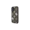 Guess Peony op 4G-achtergrond MagSafe Case voor iPhone 16 (bruin)