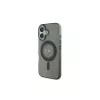 Guess IML Rhinestones MagSafe Case voor iPhone 16 Plus (zwart)