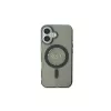 Guess IML Rhinestones MagSafe Case voor iPhone 16 Plus (zwart)