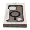 Guess IML Rhinestones MagSafe Case voor iPhone 16 Pro Max (zwart)
