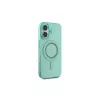 Guess IML Rhinestones MagSafe Case voor iPhone 16 Plus (groen)