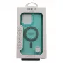 Guess IML Rhinestones MagSafe Case voor iPhone 16 Pro Max (groen)