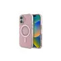 Guess IML Rhinestones MagSafe Case voor iPhone 16 (roze)