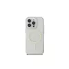 Guess GUHMP16LHFGERET iPhone 16 Pro 6,3 inch transparante hardcase IML Glitter Circle MagSafe