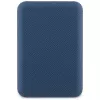 GUESS Grained Triangle draadloze powerbank 5000mAh 15W USB-C MagSafe blauw