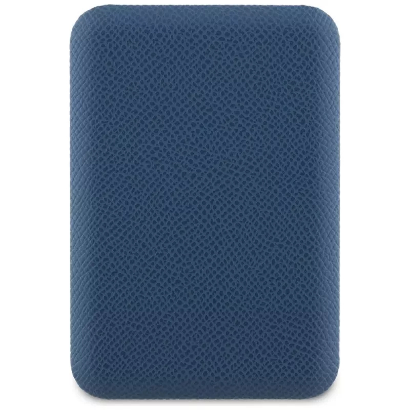 GUESS Grained Triangle draadloze powerbank 5000mAh 15W USB-C MagSafe blauw