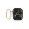 Guess GUA2PG4GPK AirPods 1/2 hoesje zwart 4G haak