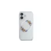 Guess GUHMP16MHFWFCT iPhone 16 Plus 6,7 inch transparante hardcase IML Flowers Wreath MagSafe