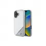 BMW M Carbon Tricolor Line hardcase voor iPhone 16 6,1 inch - grijs MagSafe