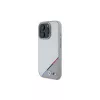 BMW M Carbon Tricolor Line hardcase voor iPhone 16 Pro 6,3 inch grijs MagSafe