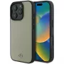 Mercedes-Benz MEHMP16X23RBARE iPhone 16 Pro Max 6,9 inch beige hardcase MB gestructureerd en glad leer MagSafe