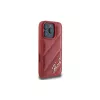 Karl Lagerfeld Quilted Signature case voor Apple iPhone 16 Pro (rood)