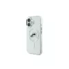 Karl Lagerfeld KLHMP16MHLSKCH iPhone 16 Plus 6.7 hardcase IML Metal Karl & Choupette Head MagSafe wit