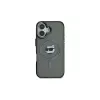 Karl Lagerfeld KLHMP16MHLSCHK iPhone Plus 6,7 zwart hardcase IML Metal Choupette Head MagSafe