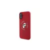 Karl Lagerfeld iPhone 16 Plus 6,7 inch Hardcase siliconen Karl & Choupette ring MagSafe - rood