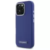Karl Lagerfeld KLHMP16XPGMSRPB iPhone 16 Pro Max 6.9 blauwe hardcase FW metalen plaat MagSafe