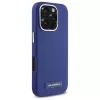 Karl Lagerfeld KLHMP16XPGMSRPB iPhone 16 Pro Max 6.9 blauwe hardcase FW metalen plaat MagSafe