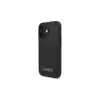 Karl Lagerfeld iPhone 16 6.1 hardcase met kaartvakken Monogram zwart