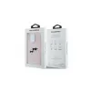 Karl Lagerfeld KLHMP16LSKCHPPLP iPhone 16 Pro 6,3 inch roze hardcase siliconen Double Heads print MagSafe