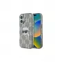Karl Lagerfeld IML Karl Head Electroplated case voor iPhone 16 (zwart)