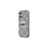 Karl Lagerfeld IML Karl Head Electroplated case voor iPhone 16 (zwart)