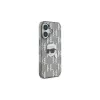 Karl Lagerfeld IML Karl Head Electroplated case voor iPhone 16 (zwart)