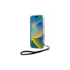 Karl Lagerfeld Zebra With Cord case voor iPhone 16 Plus (paars)