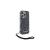 Karl Lagerfeld Zebra With Cord case voor iPhone 16 Pro, paars