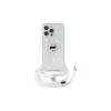 Karl Lagerfeld KLHMP16LHCCHNT iPhone 16 Pro 6.3 hardcase transparant IML Choupette Head & Cord MagSafe