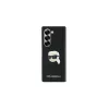 Karl Lagerfeld Saffiano Monogram Head Pin hardcase voor Samsung Galaxy Z Fold6 - zwart