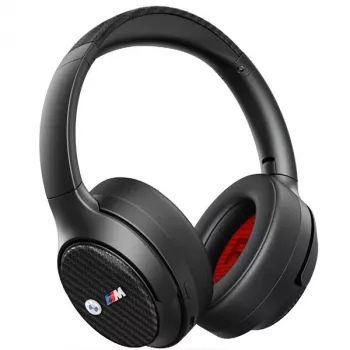 BMW Over-Ear Bluetooth-koptelefoon ANC zwart met metalen logo's