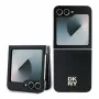 DKNY DKHCZF6PSHRPSK beschermhoes voor Samsung Galaxy Z Flip6 / Z Flip7 FE - zwart Repeat Pattern Stack Logo