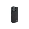 BMW BMHMP16L23RTPK iPhone 16 Pro 6,3 zwart Hardcase Sign Leather Half Textured And Circle MagSafe