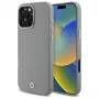 BMW M Collection Sign Full Wrapped Metal Hardcase voor Apple iPhone 16 Pro Max 6,9 inch grijs MagSafe