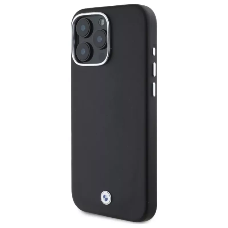 BMW M Collection iPhone 16 Pro Hardcase Full Wrapped Metal MagSafe zwart