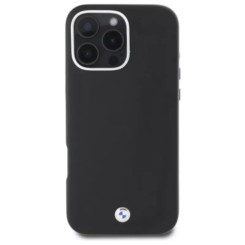 BMW M Collection iPhone 16 Pro Hardcase Full Wrapped Metal MagSafe zwart