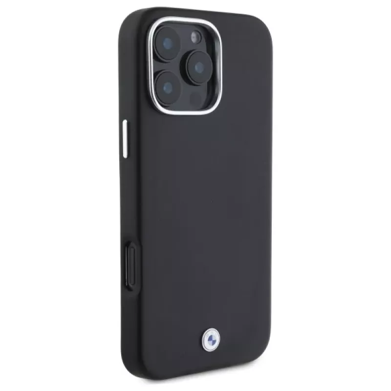 BMW M Collection iPhone 16 Pro Hardcase Full Wrapped Metal MagSafe zwart