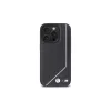 BMW M Perforated Twisted Line MagSafe Hard Case voor iPhone 16 Pro (6,3 inch) - zwart