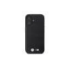 BMW M Collection Perforated and Stitched Line Hard Case voor iPhone 16 6,1 inch - Zwart