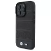 BMW M Perforated And Stitched Line MagSafe Hard Case voor iPhone 16 Pro Max 6,9 zwart