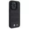 BMW M Perforated And Stitched Line MagSafe Hard Case voor iPhone 16 Pro Max 6,9 zwart