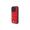 BMW M Collection Perforated and Stitched Line Hardcase voor Apple iPhone 16 Pro 6,3 inch Rood MagSafe
