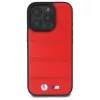 BMW M Collection M Perforated And Stitched Line Hardcase voor iPhone 16 Pro Max 6,9 inch rood MagSafe