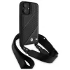 BMW BMHCP16M23PSCCK iPhone 16 Plus 6,7 zwart Hardcase M Edition Carbon Stripe & Strap