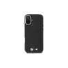BMW M Collection Smooth Full Wrapped Metal MagSafe Hard Case voor Apple iPhone 16 - zwart