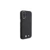 BMW M Collection Smooth Full Wrapped Metal MagSafe Hard Case voor Apple iPhone 16 - zwart