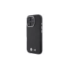 BMW M Collection Smooth Full Wrapped Metal MagSafe Hard Case voor Apple iPhone 16 Pro 6,3 inch - zwart