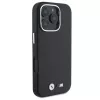 BMW M Smooth Full Wrapped Metal MagSafe Hard Case voor Apple iPhone 16 Pro Max 6,9 inch zwart